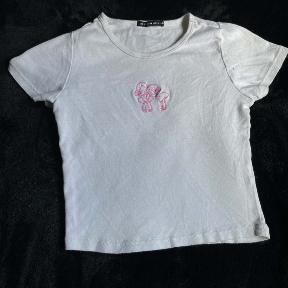 Brandy Melville White Ashlyn Top
